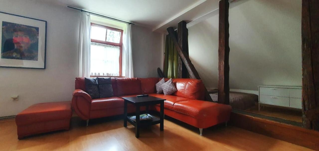 Apartmá v Rodném domě Vincenze Priessnitze v centru lázní Jeseník Exteriér fotografie